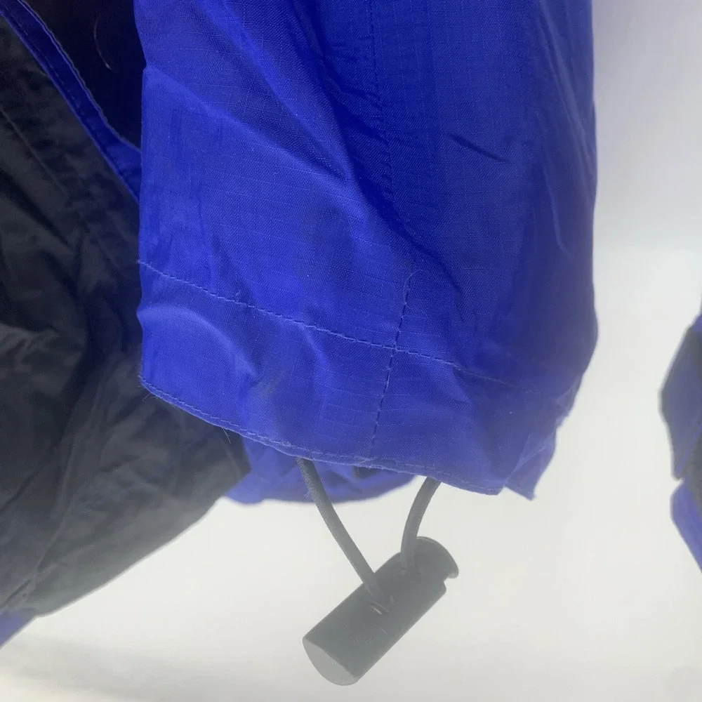 Stearns Dry Wear Water Proof Fishing Jacket Boating Cinch Waist BlueBlack Medium